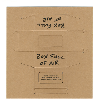 Box Full of Air by David Bellingham