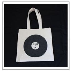 David Shrigley - Side A/Side B Record Bag