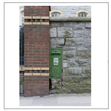 Picture Postcard Posted from Post Box Pictured (Dublin) by Jonathan Monk