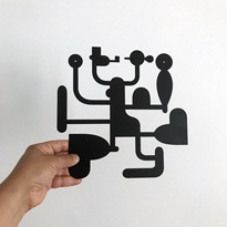 Popeye and Olive by Richard McGuire